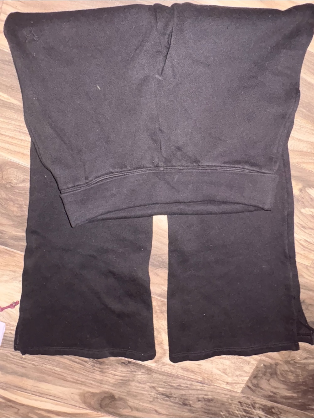 Victoria secret pink black yoga pants